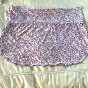 Made in Italy Sucrette Beachwear Purple White floral Mini Skirt size M